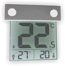 Термометр цифровой электронный ТЕ-1521 прозрачный прозрачный заоконный для измерения температуры на улице 