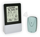 Термометр цифровой электронный ТЕ-338 «Radioset» беспроводной для одновременного измерения температуры и влажности в помещении и за окном 