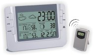 Термометр цифровой электронный ТЕ-608 беспроводная метеостанция для одновременного измерения температуры и влажности в помещении и за окном с подсветкой 