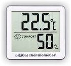 Термометр цифровой электронный ТЕ-803-М2 с большим экраном для одновременного измерения температуры и влажности в помещении 
